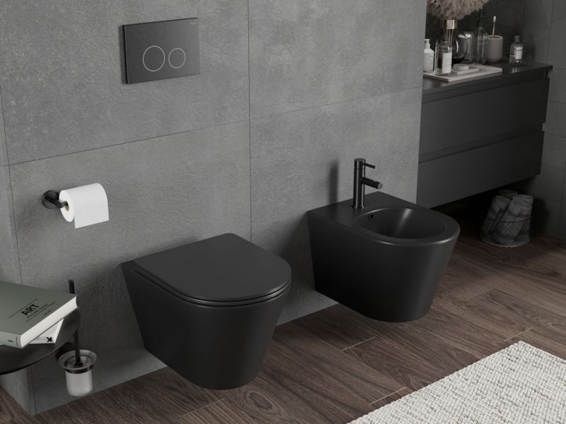 Miska wc Mexen Rico czarna 49x36x37 cm 1 szt.