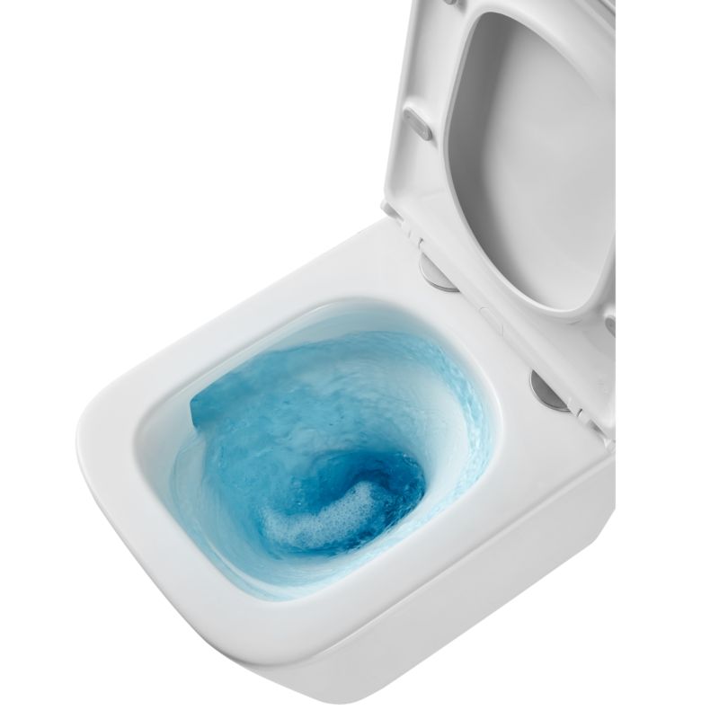Miska WC podwieszana Invena Florina z systemem cichego spłukiwania QFS i deską wolnoopadającą 1 szt.