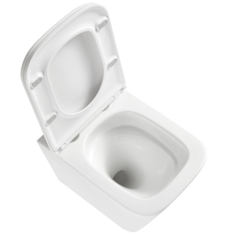 Miska WC podwieszana Invena Florina z systemem cichego spłukiwania QFS i deską wolnoopadającą 1 szt.