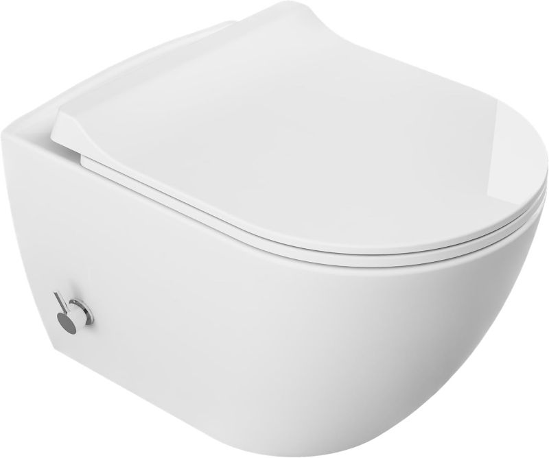 Miska WC VIBA z bidetem i z baterią ciepła zimna woda deska soft close 1szt
