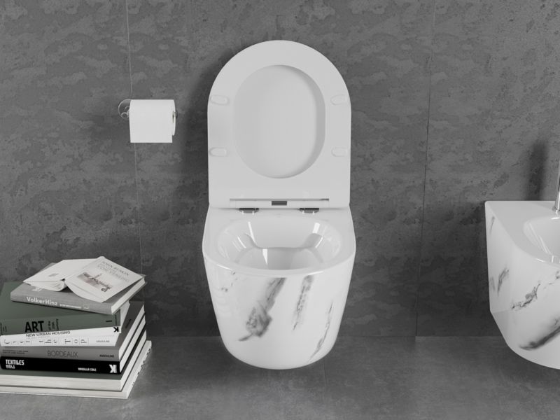Miska WC wisząca Mexen Lena biały kamień 48x36 cm 1 szt.