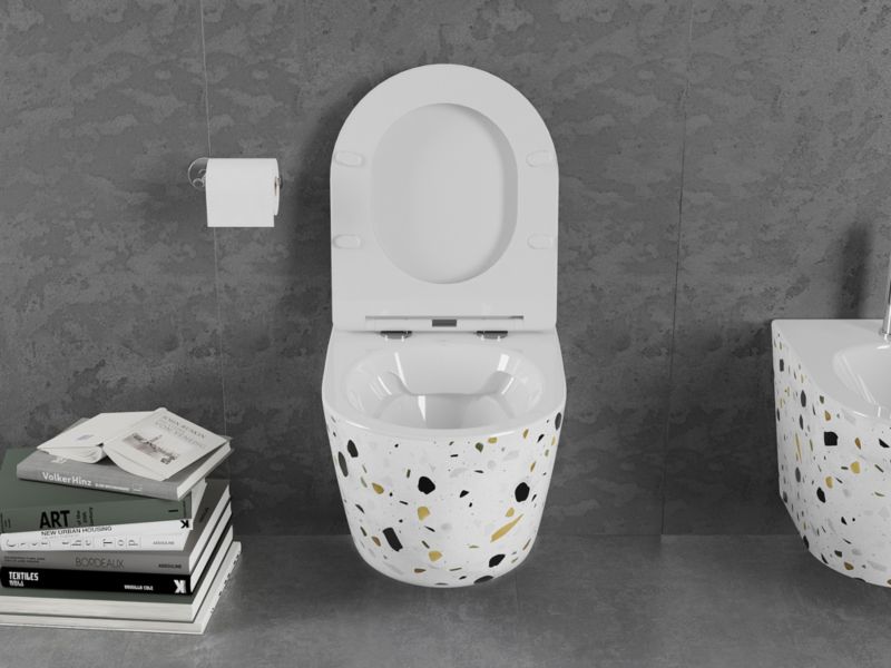 Miska wc Wisząca Mexen Lena Biały kamień 48x36x35 cm 1 szt.