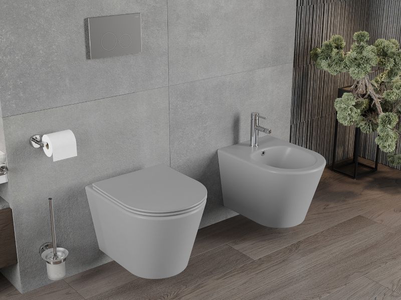 Miska wc wisząca Mexen Rico szary 48x36x37 cm 1 szt.