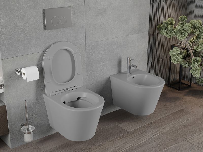 Miska wc wisząca Mexen Rico szary 48x36x37 cm 1 szt.