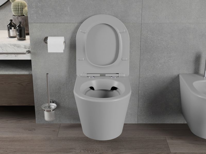 Miska wc wisząca Mexen Rico szary 48x36x37 cm 1 szt.