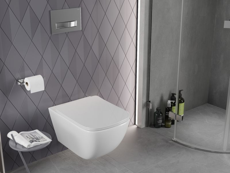 Miska wc wisząca Mexen Timo biały 55,5x37x33,5 cm 1 szt.