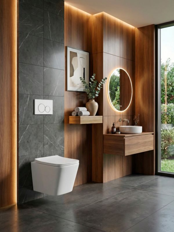 Miska wc wisząca z deską wolnoopadającą duroplast Helmken 35120001 (Biała), 1 szt
