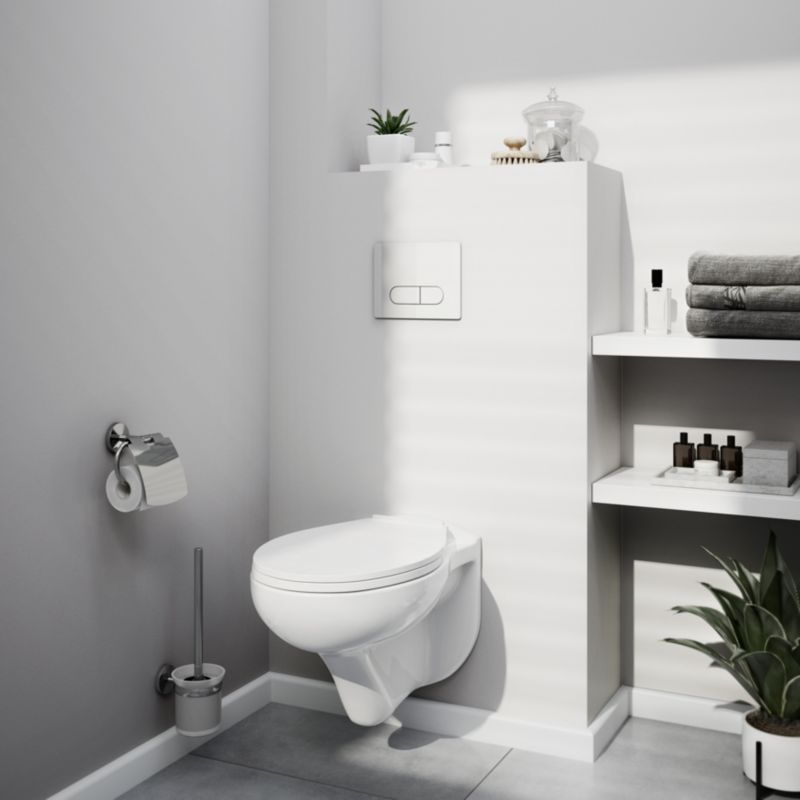 Miska WC wisząca Arkus z deską polipropylen