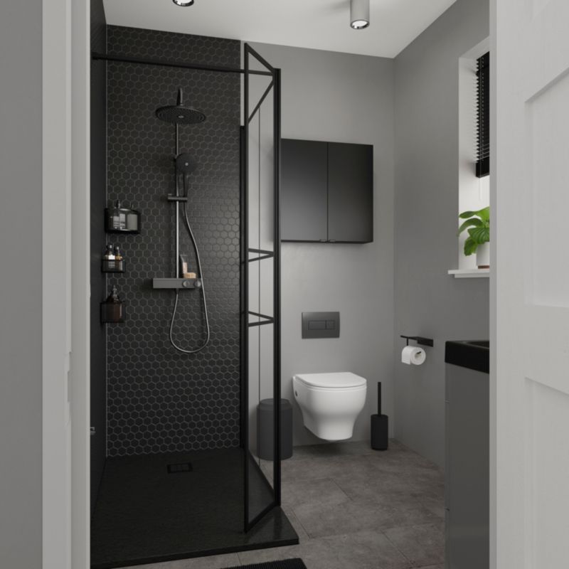 Miska WC wisząca GoodHome Cavally bezkołnierzowa z deską wolnoopadającą z duroplastu