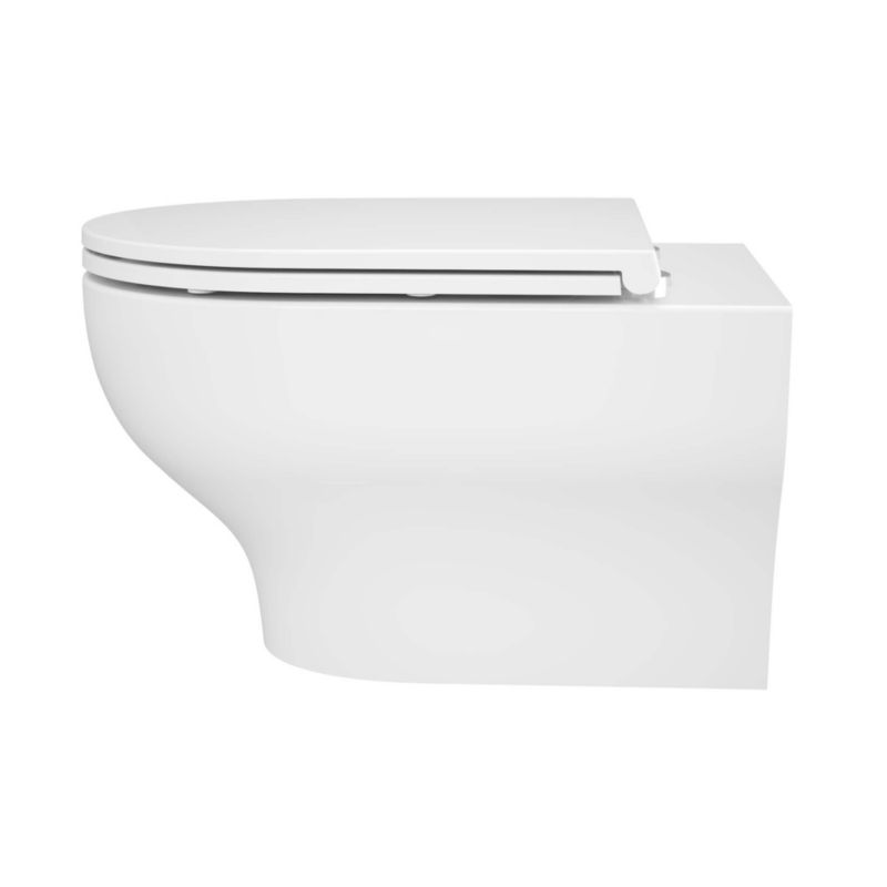 Miska WC wisząca GoodHome Cavally wirowa bezkołnierzowa z deską wolnoopadającą