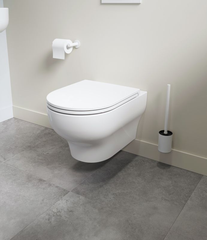 Miska WC wisząca GoodHome Cavally wirowa bezkołnierzowa z deską wolnoopadającą