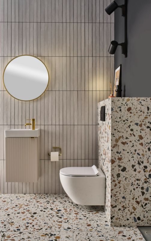 Miska WC wisząca Riviera bezkołnierzowa biała