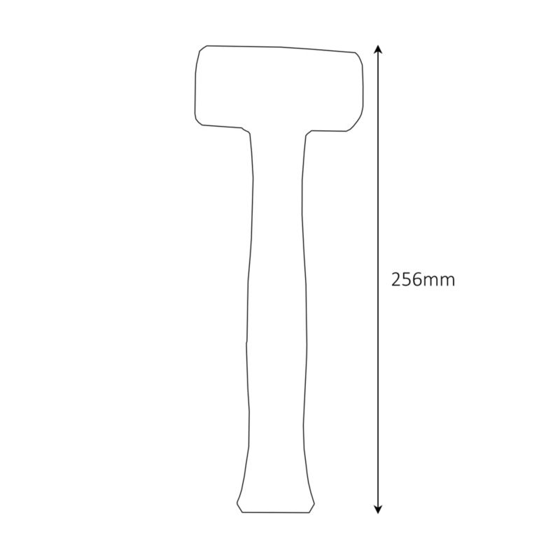 Młotek kamieniarski Magnusson czarny 1 kg