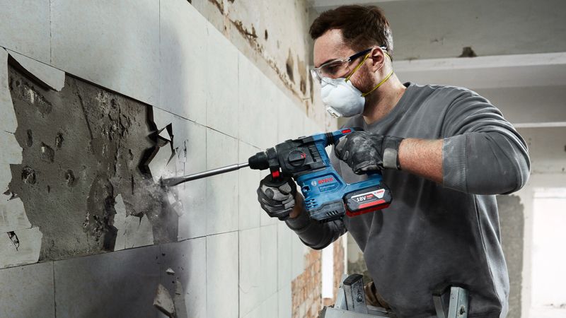 Młotowiertarka akumulatorowa Bosch Professional SDS GBH 185 1x4Ah