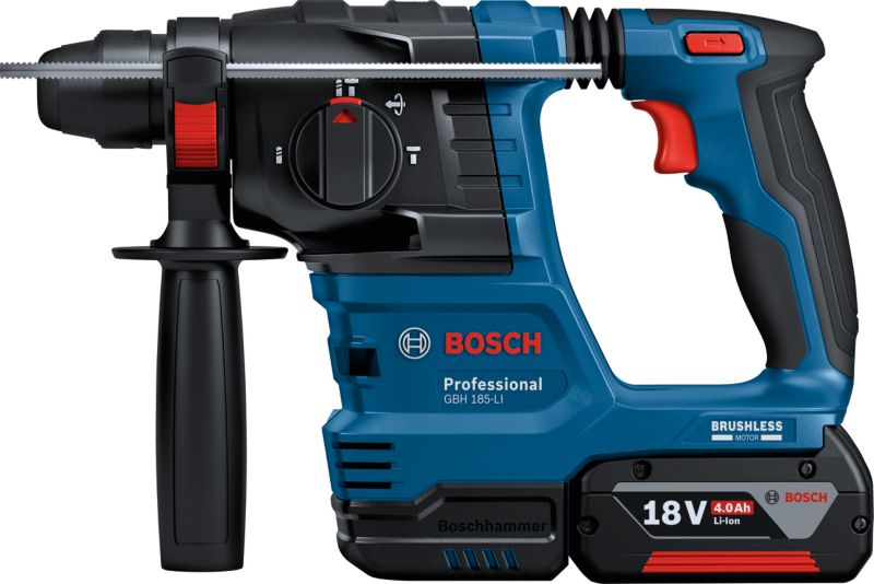 Młotowiertarka akumulatorowa Bosch Professional SDS GBH 185 1x4Ah