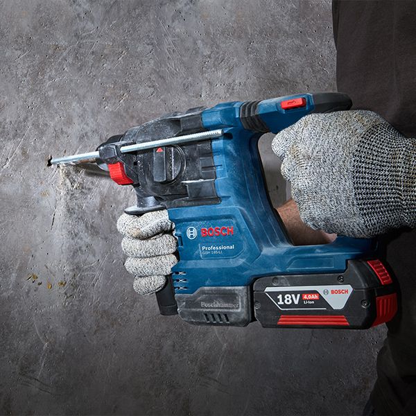 Młotowiertarka akumulatorowa Bosch Professional SDS GBH 185 1x4Ah