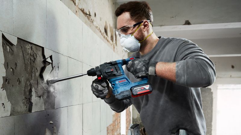 Młotowiertarka akumulatorowa Bosch Professional SDS GBH 185
