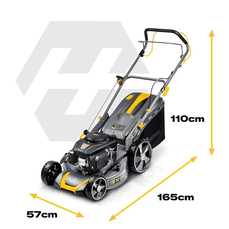 Mocna kosiarka spalinowa Humberg HM-601 z napędem 51cm 70L Loncin 196cc + olej 1szt.