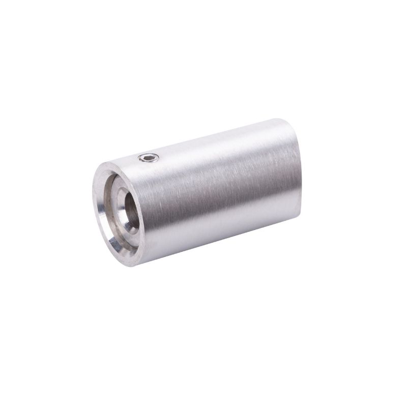 Mocowanie osiowe poręczy PINOX do ściany 42,4 mm - stal nierdzewna fi 25x46 mm (Satyna)  1 szt