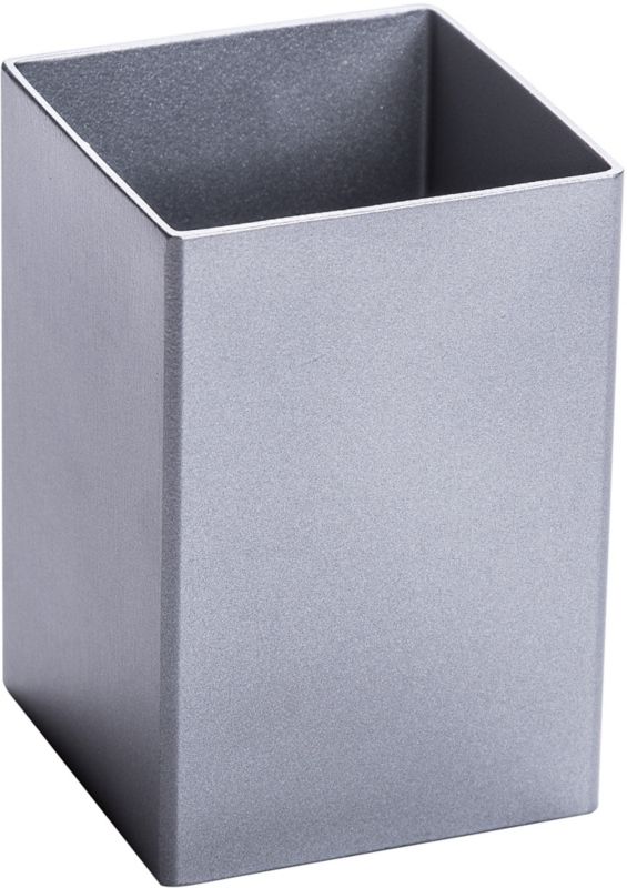 Mocowanie słupa litego Kornik 75 x 75 mm srebrne