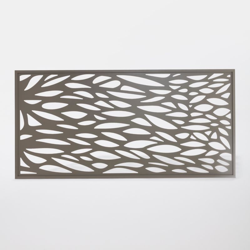 Moduł dekoracyjny Klikstrom Neva aluminiowy 88 x 179 cm taupe
