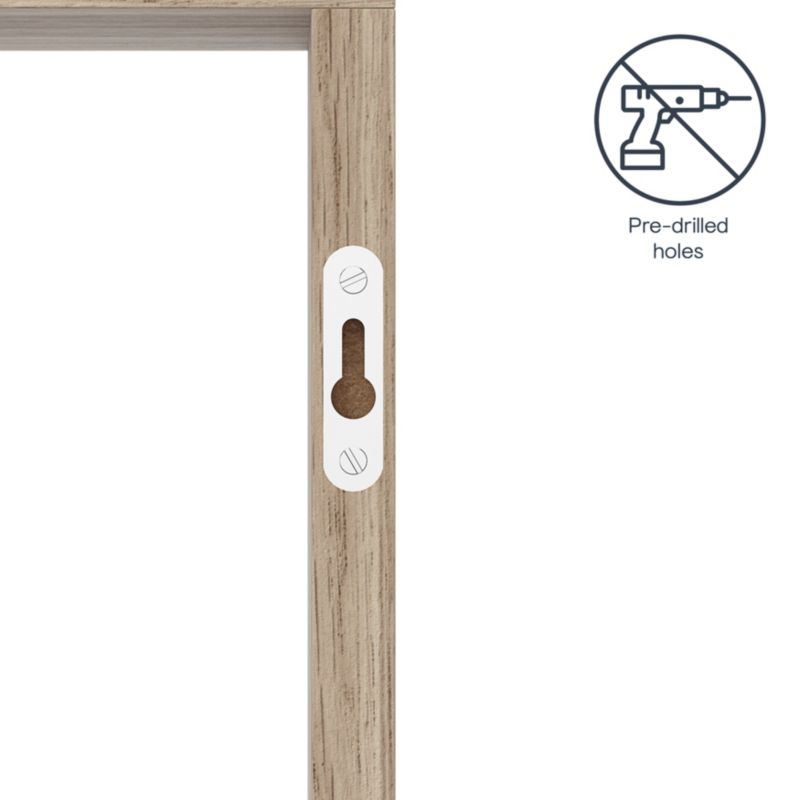 Moduł GoodHome Rigga 30 cm dąb