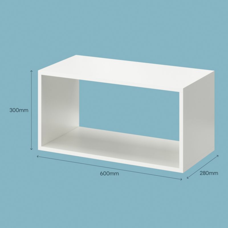 Moduł GoodHome Rigga 60 cm biały