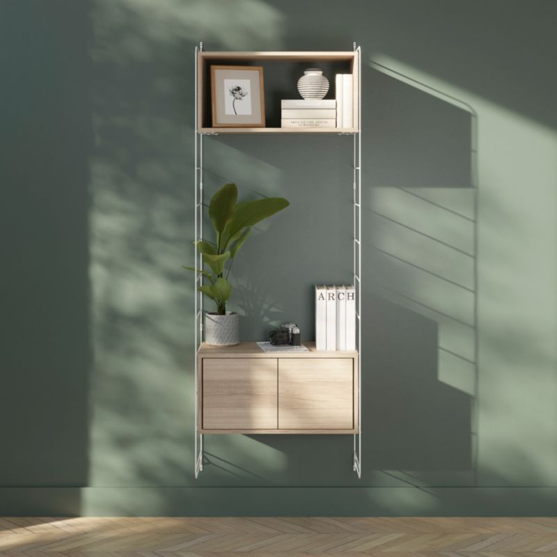 Moduł GoodHome Rigga 60 cm dąb