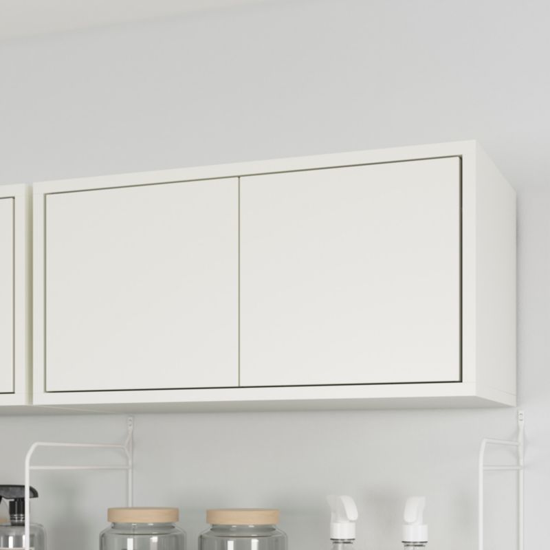 Moduł z drzwiami GoodHome Rigga 60 cm biały