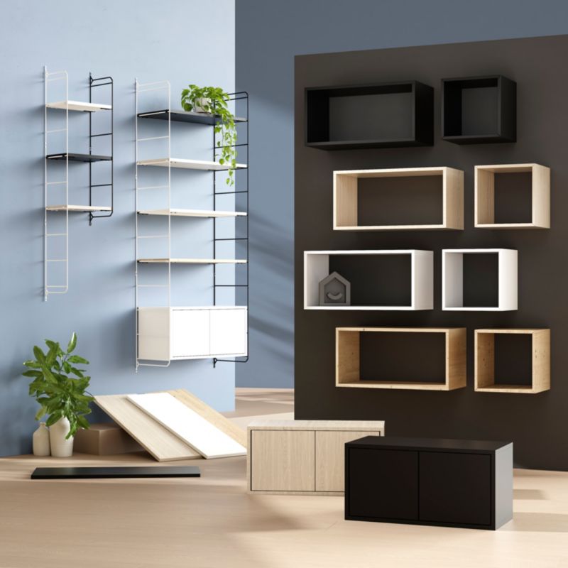 Moduł z drzwiami GoodHome Rigga 60 cm biały