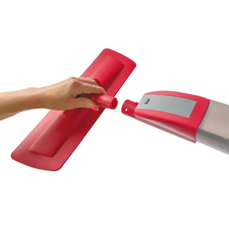 Mop Płaski Lamart LT8063 120cm Ze Spryskiwaczem Pojemnik Natryskowy 400ml Obrotowy Przegub 1szt