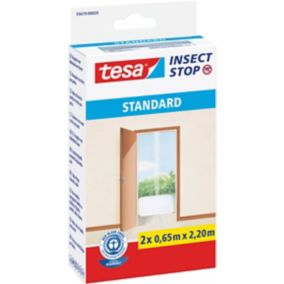 Moskitiera drzwiowa Tesa Standard 1,2 x 2,2 m biała
