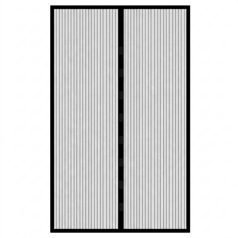 Moskitiera magnetyczna na drzwi balkonowe i okno EDDCOM wymiar 80/90/100 x 210/220 cm 1 szt.