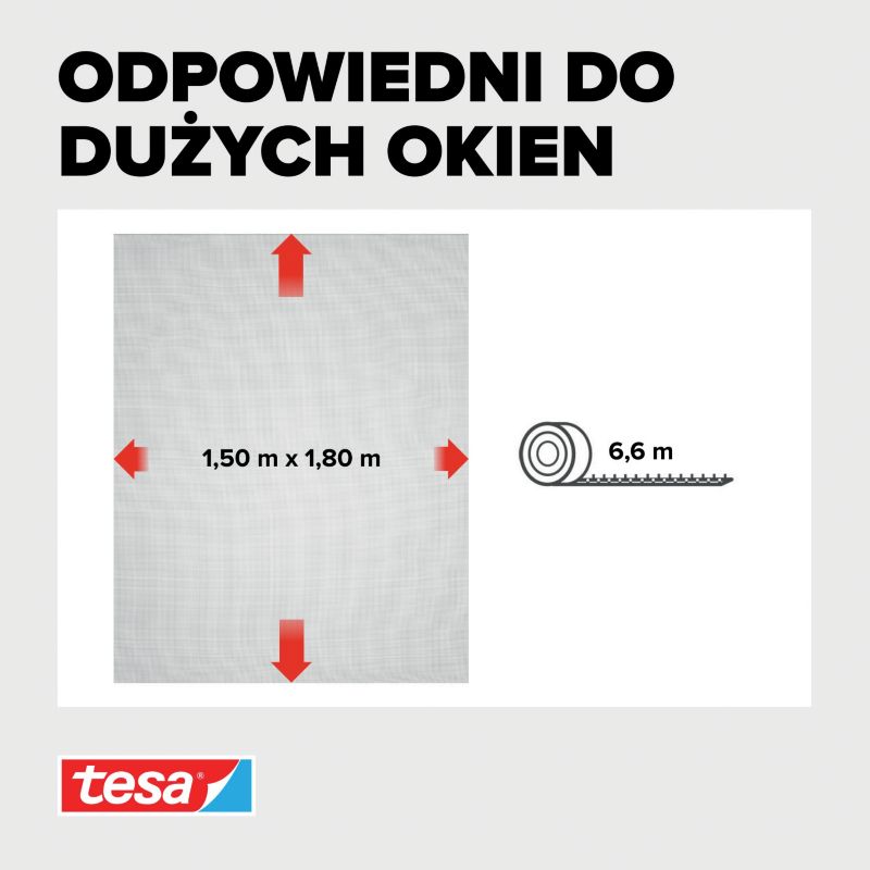 Standardní moskytiéra 1,5 x 1,8 m bílá.