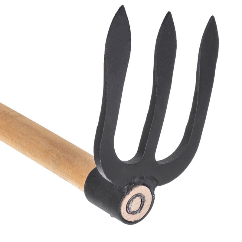 Motyka KADAX kuta haka trójzębna Premium z trzonkiem 1 szt.