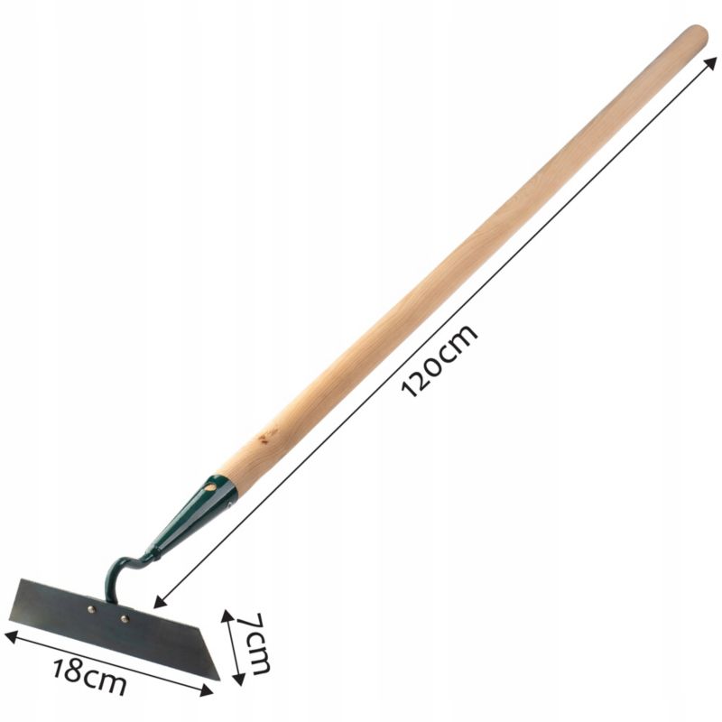 Motyka Ogrodowa KADAX Motyczka Stalowa Trzonek 18cm 1szt.
