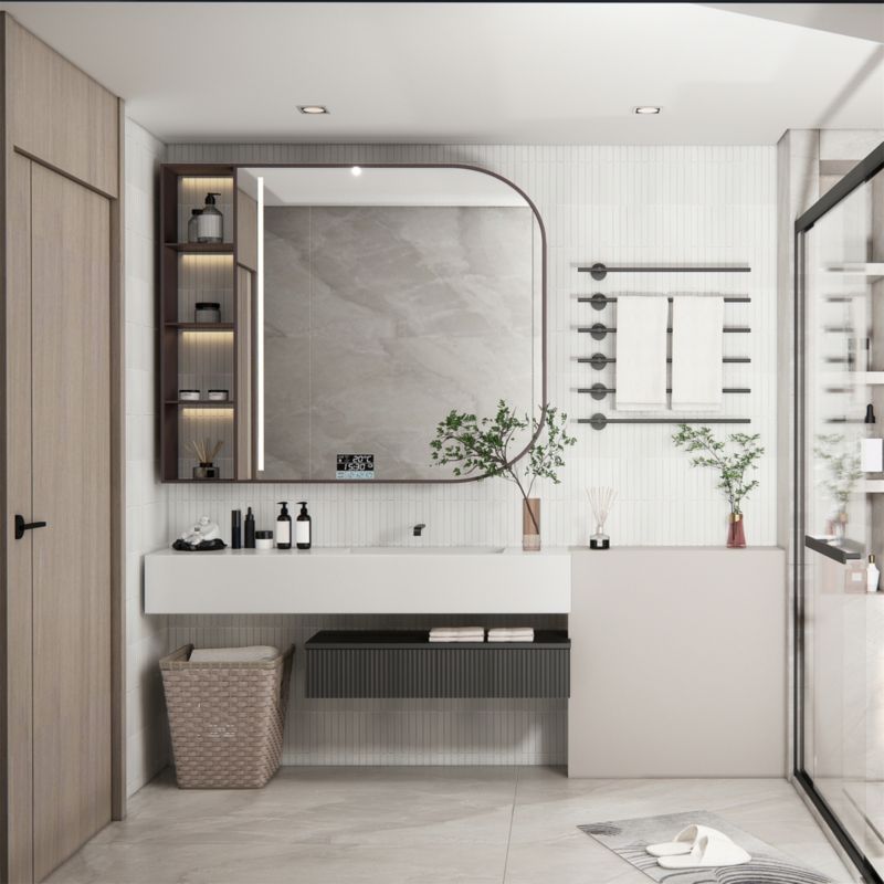 Mozaika ceramiczna GoodHome Luisa biała 29.8 x 29.5 cm błyszcząca