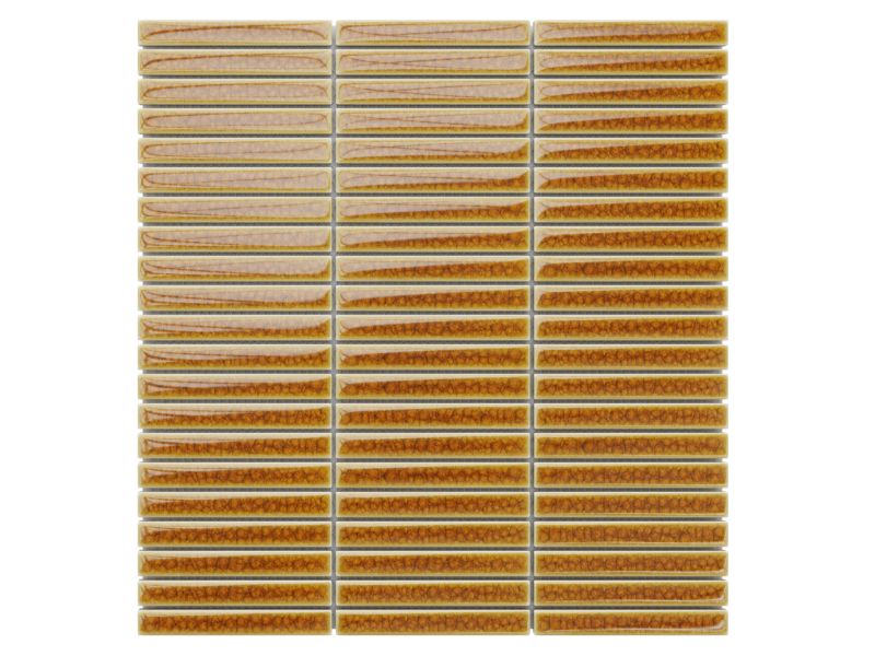 Mozaika ceramiczna Ilcom Mini Piano Brown Crackle 29.0 x 28.2 cm 1 szt.