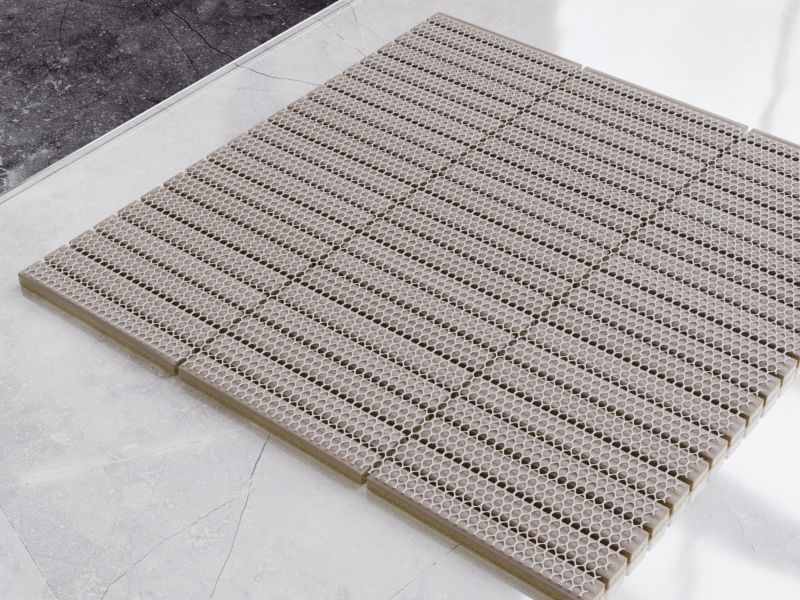 Mozaika ceramiczna Ilcom Mini Piano Brown Crackle 29.0 x 28.2 cm 1 szt.
