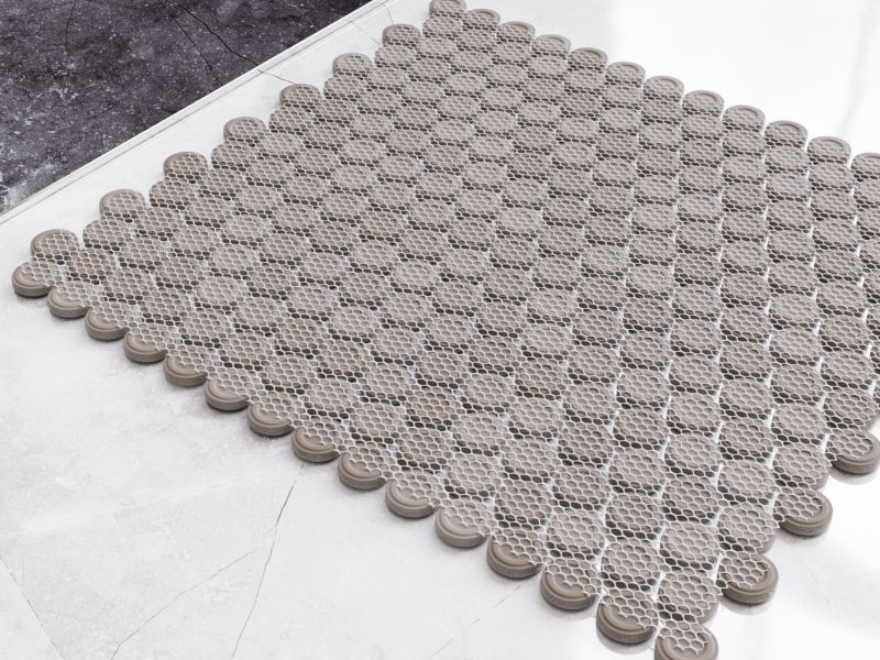 Mozaika ceramiczna Ilcom Penny Dots Multi Grey Glossy 29.3 x 31.7 cm 1 szt.