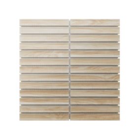Mozaika ceramiczna Ilcom Piano Wood Light 29.6 x 30.0 cm 1 szt.