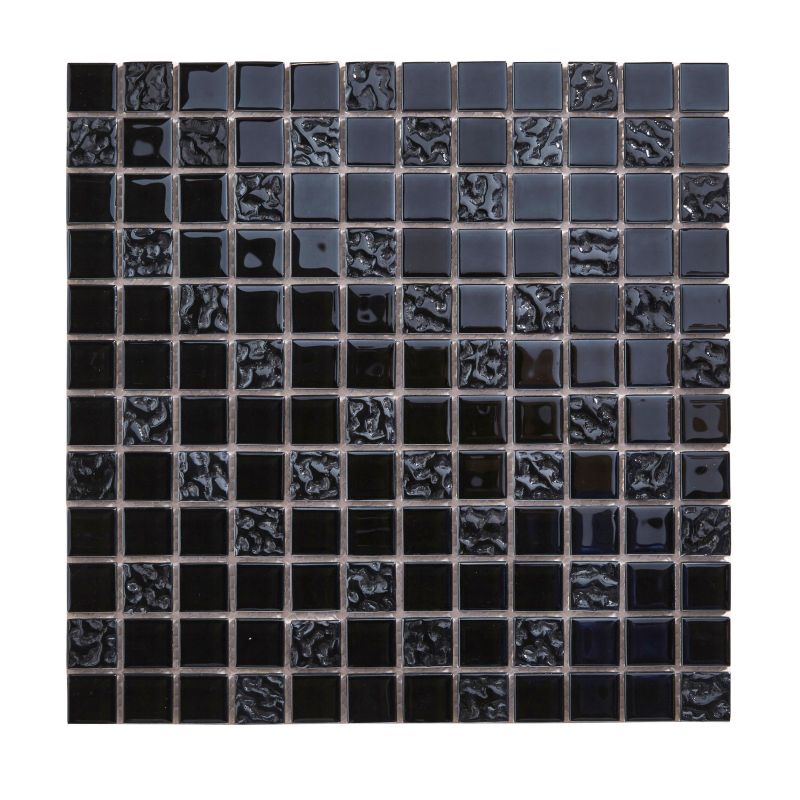 Mozaika Flourencia Colours 30 x 30 cm czarna
