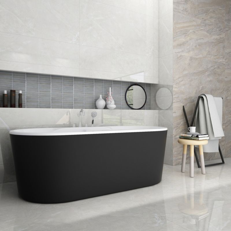 Mozaika GoodHome Luisa 30 x 30 cm finger grey