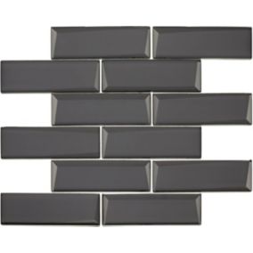 Mozaika Metro 37,3 x 29,8 cm small dark grey