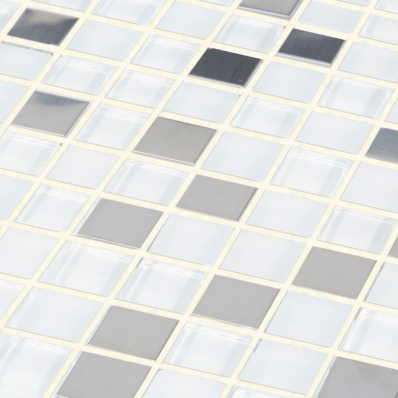 Mozaika Prate Colours 32 x 32 cm biała