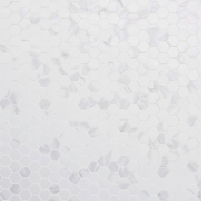 Mozaika sześciokątna Ultimate Marble GoodHome 30 x 30 cm calacatta