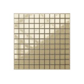 Mozaika szklana Ilcom beż venus metallic 30x30cm 1 szt.