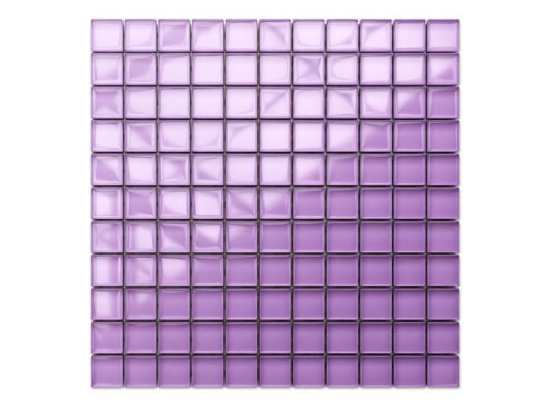 Mozaika szklana Ilcom fiolet viola 30x30cm  1 szt.