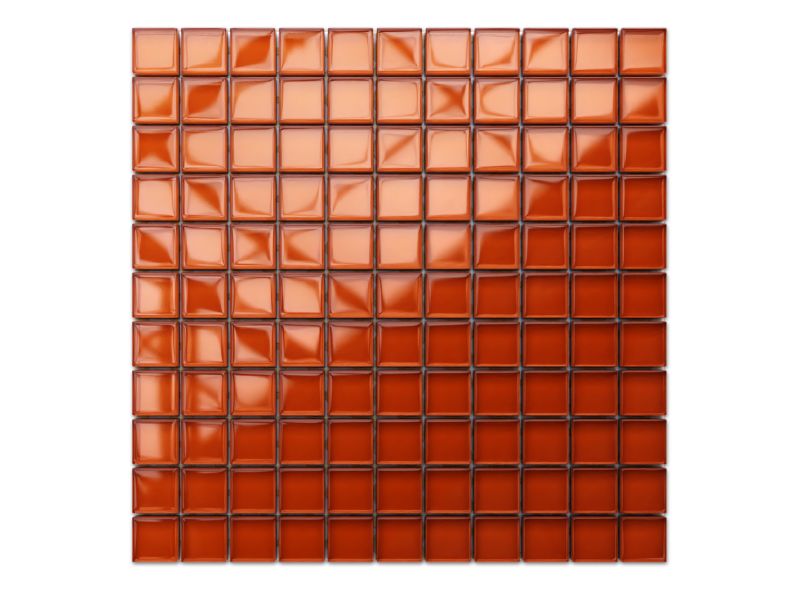 Mozaika szklana Ilcom pomarańczowa carota 30x30cm 1 szt.