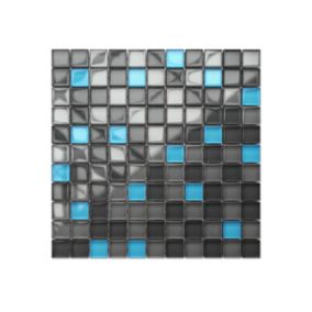 Mozaika szklana Ilcom rocka tonic blue niebieska 30x30cm 1 szt.